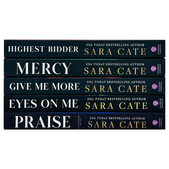 Salacious Players Club Collection 5 Books Set By Sara Cate (Mercy, Highest Bidder) - The Book Bundle