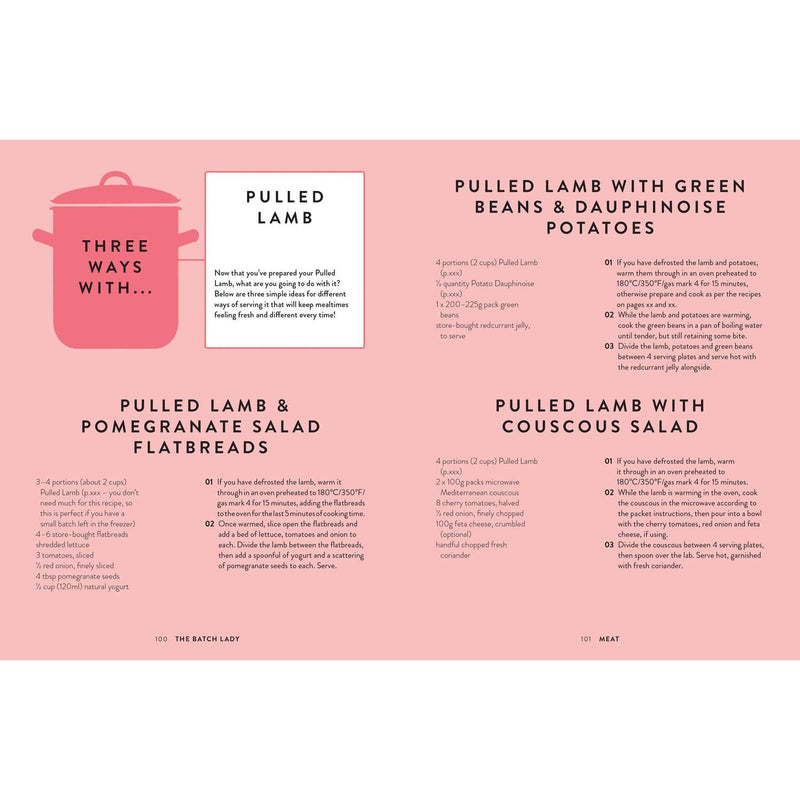 The Batch Lady: Shop Once. Cook Once. Eat Well All Week by Suzanne Mulholland - The Book Bundle