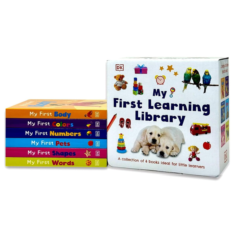My First Learning Library 6 Books Box Set Early Learning Collection - Ages 0–2 - Board Book