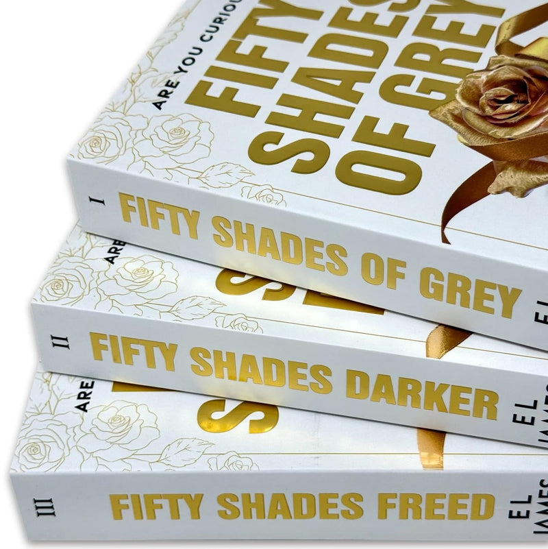 Fifty Shades Series Three-Book Collection Set by E L James - Fiction - Paperback