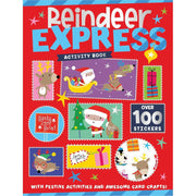 Christmas Books for Children Collection Activity 6 Books Set With Awesome Card Craft & Over 100 Stickers - The Book Bundle