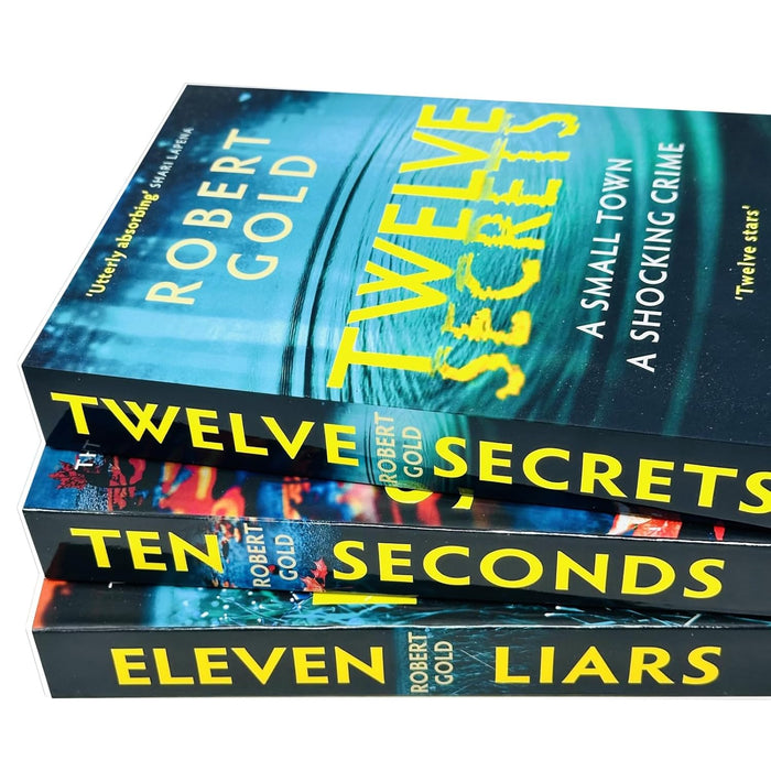 Ben Harper Series 3 Books Collection Set By Robert Gold Eleven Liars,Ten Seconds - The Book Bundle