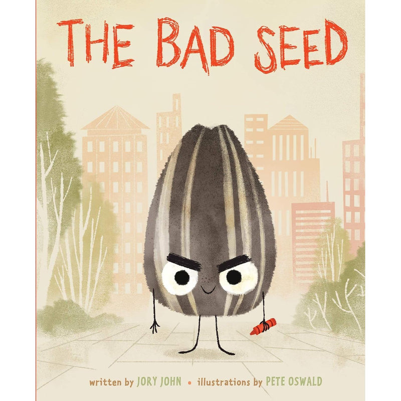 Set of The Food Group Series 7 books by Jory John, including The Bad Seed, The Good Egg, The Cool Bean, and more, published by HarperCollins.