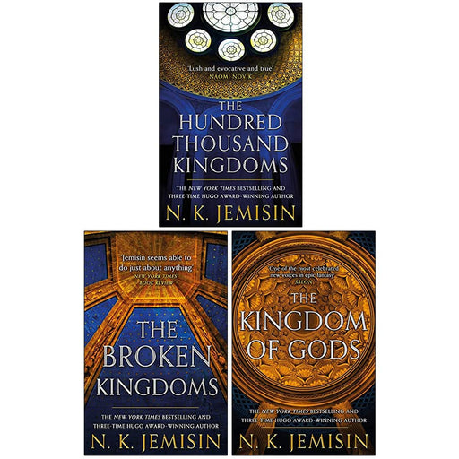 The Inheritance Trilogy Collection 3 Books Set By N.K. Jemisin (The Hundred-Thousand Kingdoms, The Broken Kingdoms, The Kingdom Of Gods) - The Book Bundle