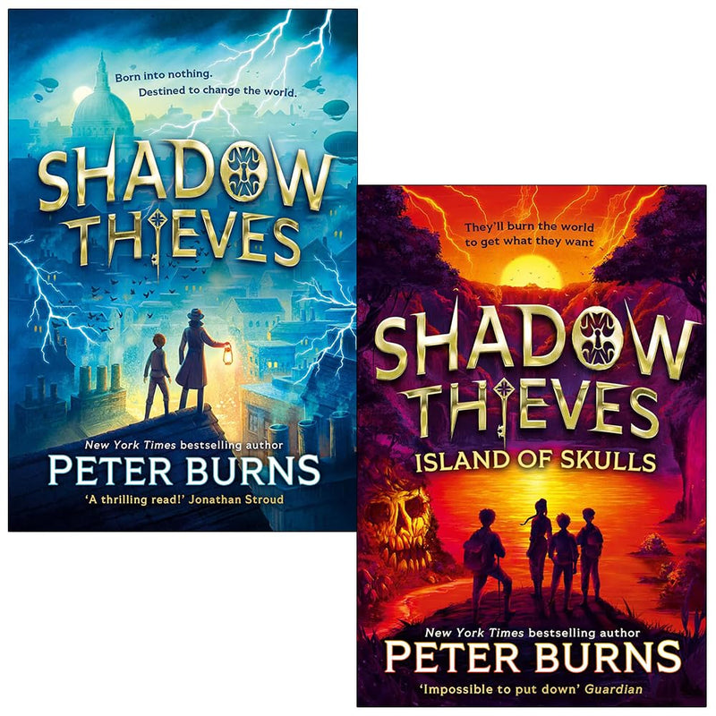 Shadow Thieves Series 2 Books Collection Set By Peter Burns - Fiction - Paperback