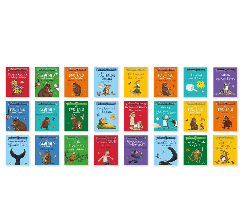 The Gruffalo and Friends Festive Advent Calendar Activity Book Collection Set - Fiction