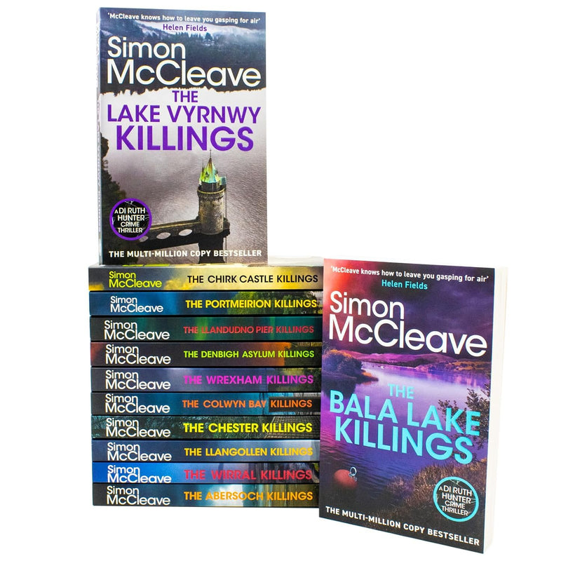DI Ruth Hunter Series 12 Books Collection Set by Simon McCleave - Fiction - Paperback