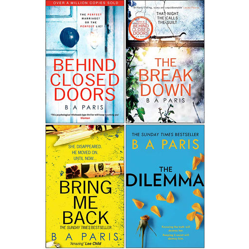B A Paris Collection 4 Books Set (Behind Closed Doors, The Breakdown) - The Book Bundle