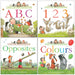 Percy the Park Keeper Early Learning collection 4 Picture Books Set ABC, 123, Colours & Opposites - The Book Bundle