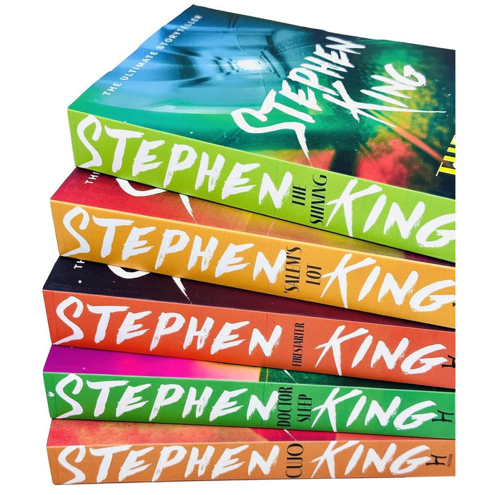 Stephen King Collection 5 Books Set (The Shining, Salem's Lot, Firestarter, Doctor Sleep and Cujo) - The Book Bundle