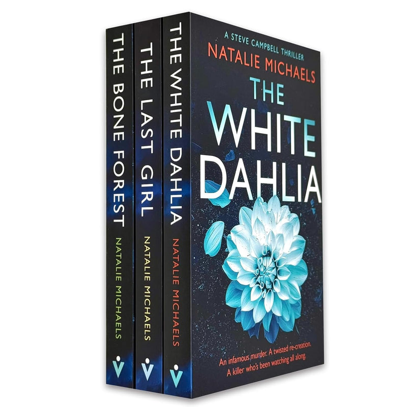 Steve Campbell Thriller Series 3 Books Collection Set By Natalie Michaels - Fiction - Paperback
