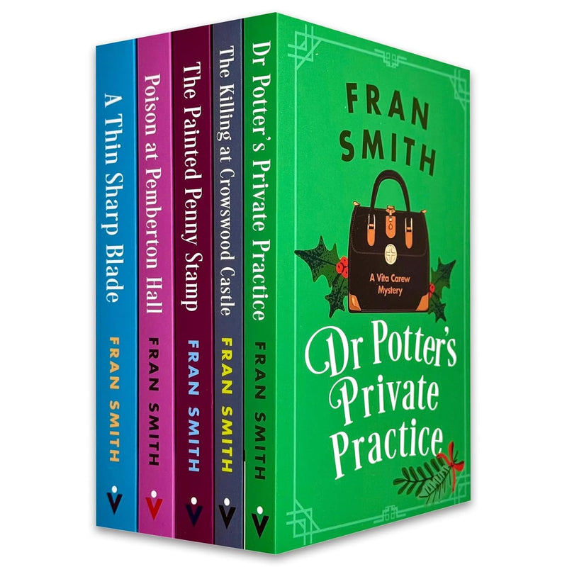The Vita Carew Mysteries Complete Collection 5 Book Box Set By Fran Smith - Fiction - Paperback