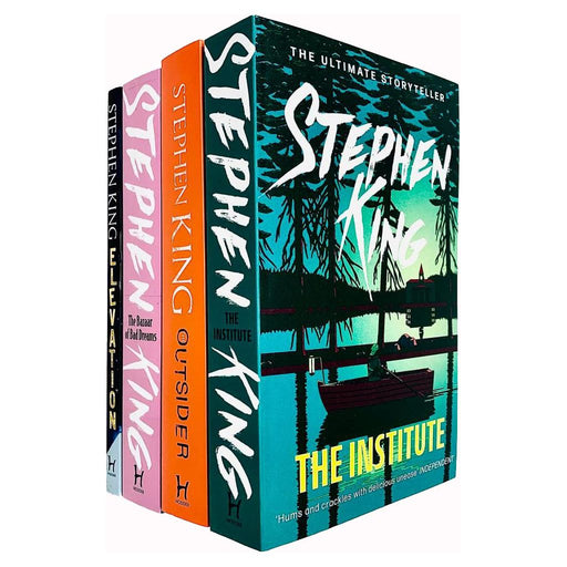 Stephen King Collection 4 Books Set (The Outsider, Elevation,The Institute) - The Book Bundle