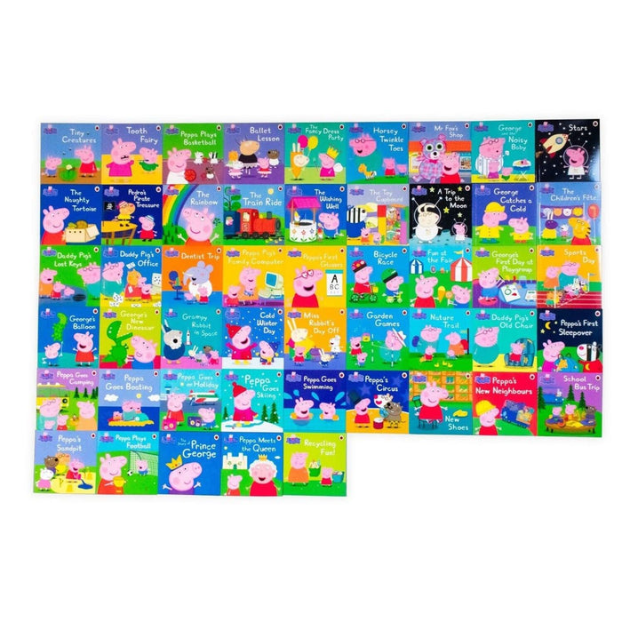 The Ultimate Peppa Pig Collection Set (Peppa's Classic 50 Storybooks Box Set) Paperback - The Book Bundle