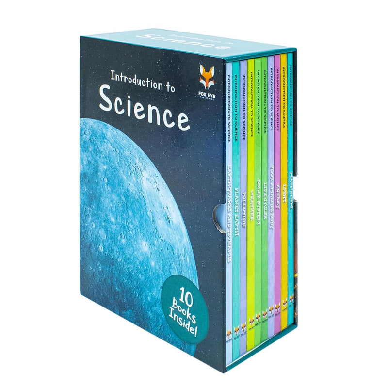 Children Introduction To Science For Beginners (Series 2) 10 Hardback Books Collection Set (Energy, Life Cycles, Light, Magnetism) - The Book Bundle