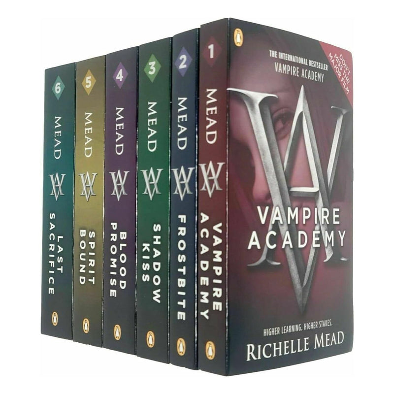 Vampire Academy Series Books 1 - 6 Collection Set by Richelle Mead Paperback - The Book Bundle