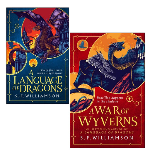 A Language of Dragons Series 2 Books Collection Set by S. F. Williamson (A Language of Dragons & A War of Wyverns) - The Book Bundle