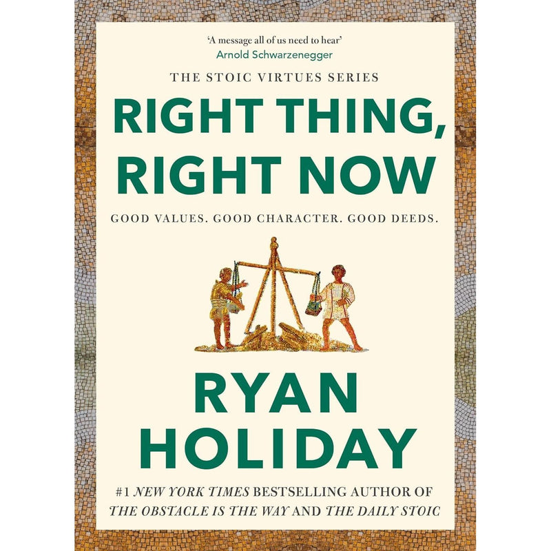 The Stoic Virtues Series 4 Books Collection Set by Ryan Holiday - Non Fiction - Paperback