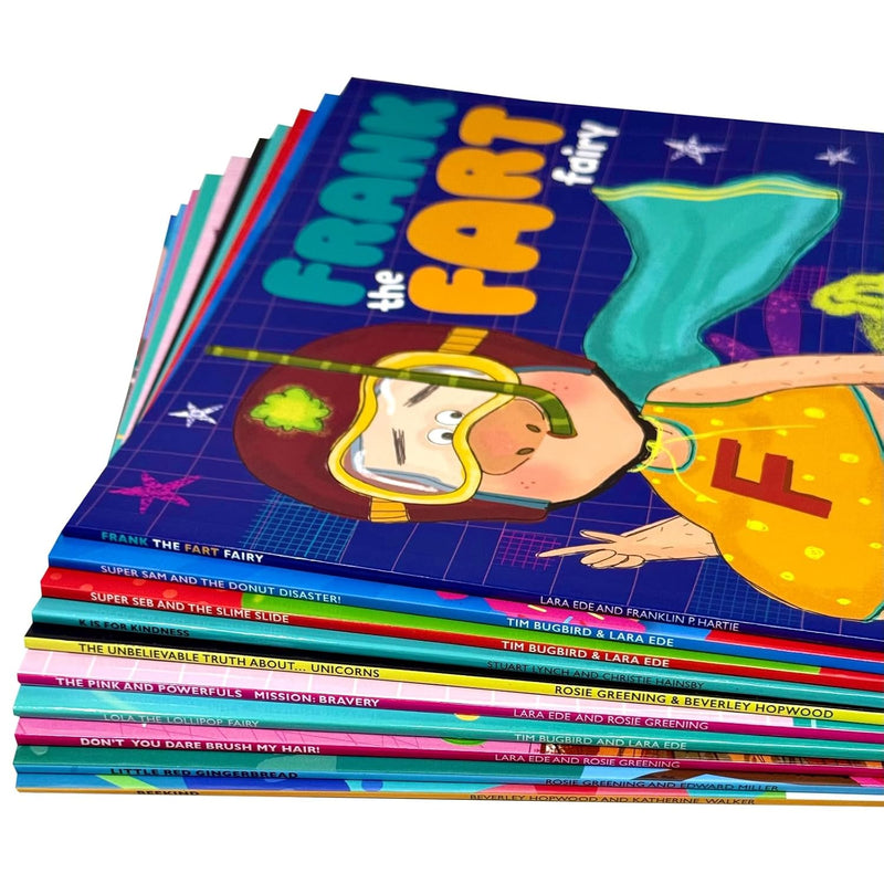 Frank the Fart Fairy, K Is For Kindness, Lola the Lollipop Fairy & More 10 Books Collection Set - Fiction - Mixed Format