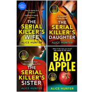 Set of four Avon Alice Hunter Serial Killer Series books including The Serial Killer’s Wife, Daughter, Sister, and Bad Apple.