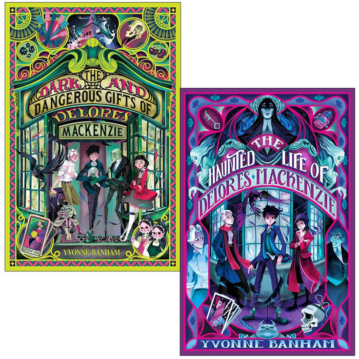 Delores Mackenzie Series 2 Books Collection Set By Yvonne Banham (The Dark and Dangerous Gifts of Delores Mackenzie and The Haunted Life of Delores) - The Book Bundle