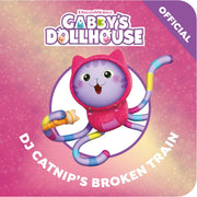 Set of four Gabby's Dollhouse Little Library books by Orchard Books, featuring colorful illustrations from the DreamWorks series.