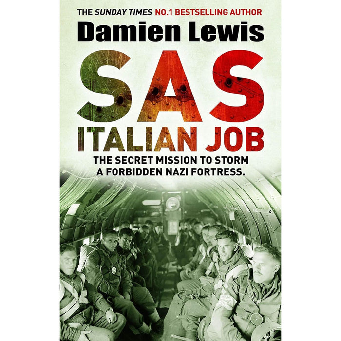 Damien Lewis Collection 4 Books Set (SAS Brothers in Arms, SAS Shadow Raiders, SAS Daggers Drawn In For the Kill and SAS Italian Job) - The Book Bundle