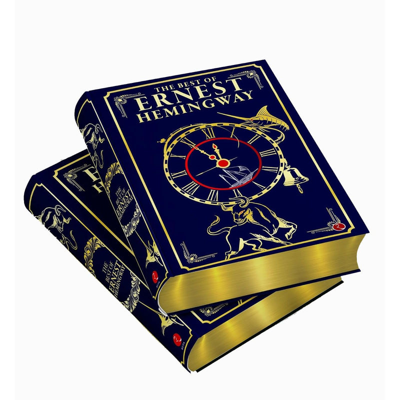 A Collection Of Works By H. G. Wells & The Best of Ernest Hemingwa 2 Books Collection Set - The Book Bundle