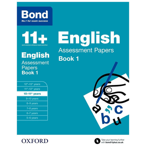 Bond 11+: English Assessment Papers: 10-11+ years Book 1 - The Book Bundle