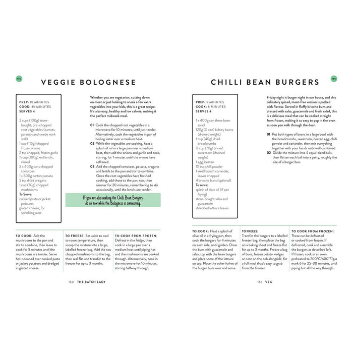 The Batch Lady: Shop Once. Cook Once. Eat Well All Week by Suzanne Mulholland - The Book Bundle