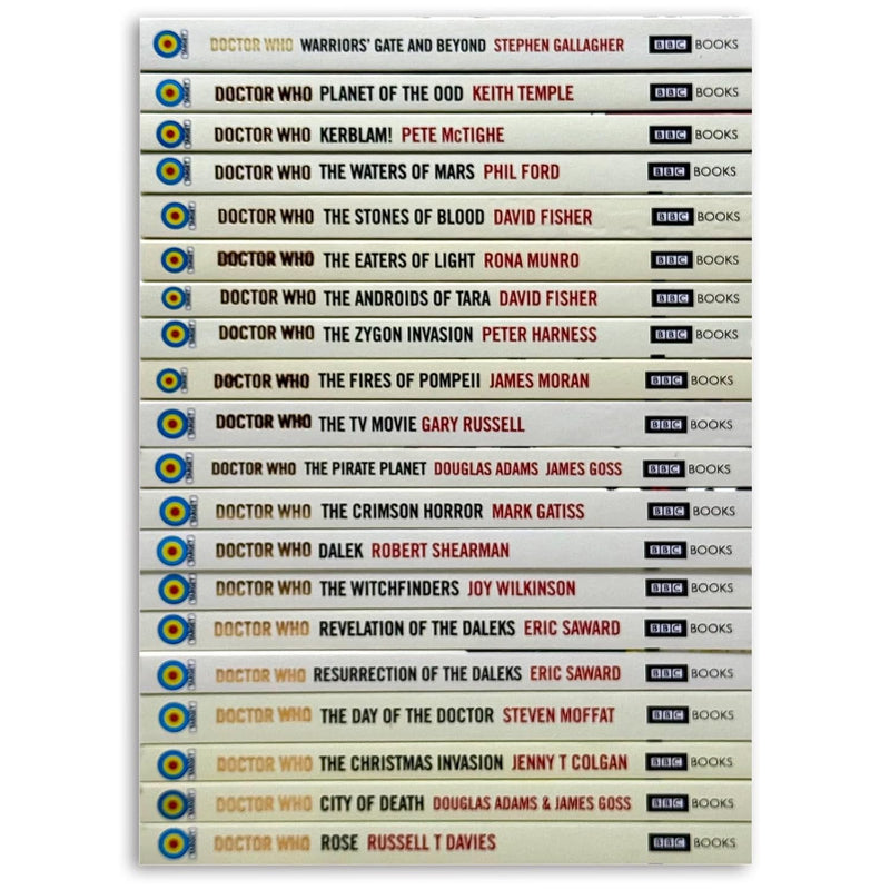 Doctor Who Target Collection 20 Books Collection Set By Various Authors - Fiction - Paperback