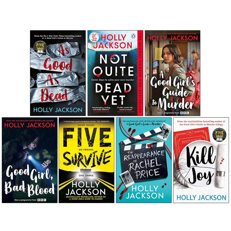 A Good Girl's Guide To Murder & Good Girl Bad Blood 7 Books Collection Set By Holly Jackson - Fiction - Paperback