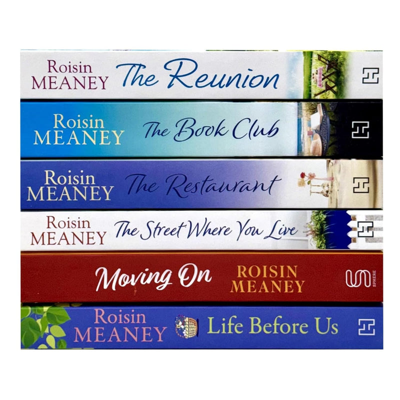 Roisin Meaney Collection 6 Books Set (Life Before Us, Moving On, The Restaurant, The Book Club, The Street Where You Live & The Reunion) - The Book Bundle