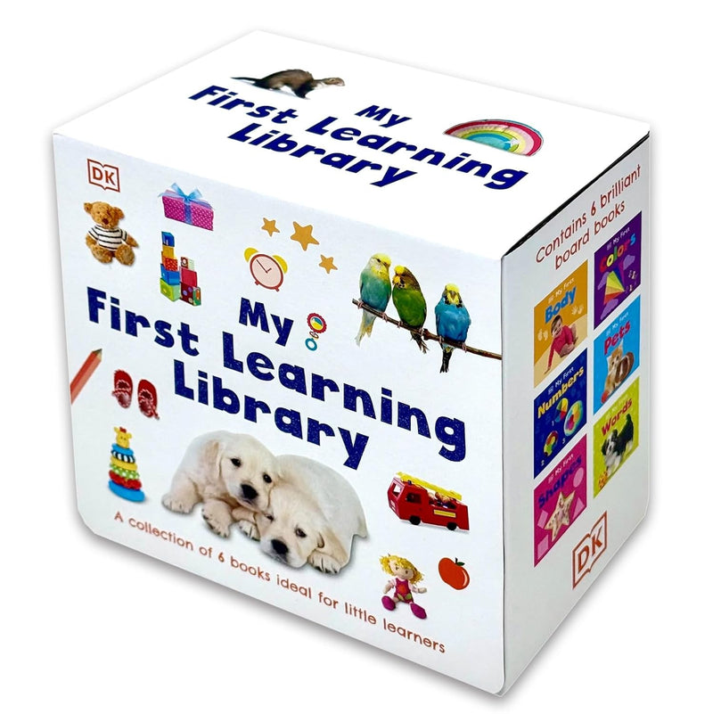 My First Learning Library 6 Books Box Set Early Learning Collection - Ages 0–2 - Board Book