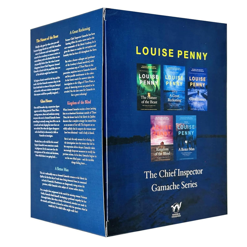 Chief Inspector Gamache Book Series 11-15 Collection 5 Books Set (The Nature of the Beast, A Great Reckoning, Glass Houses, Kingdom of the Blind, A Better Man) - The Book Bundle