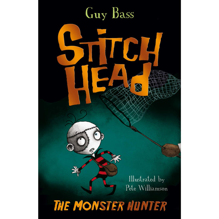 Stitch Head Series Collection 3 Books Set by Guy Bass, Pete Williamson Monster - The Book Bundle