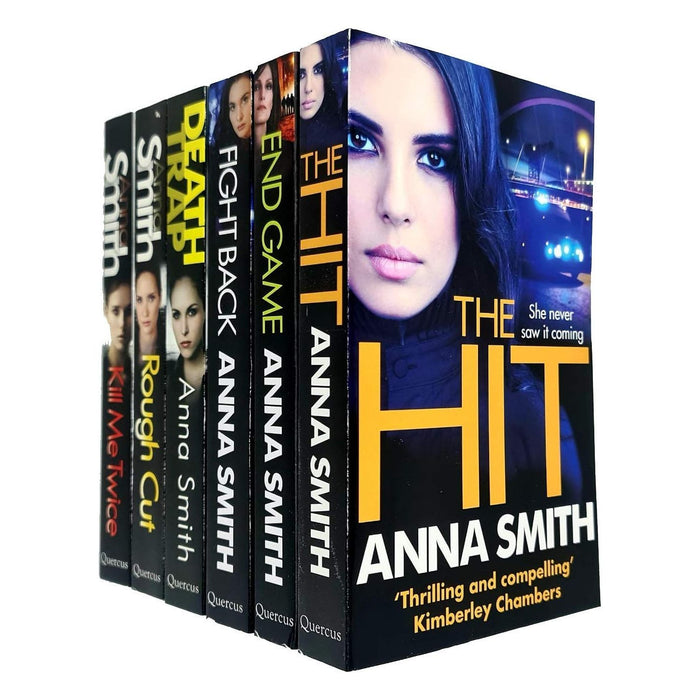 Anna Smith Collection 6 Books Set (The Hit, End Game, Fight Back, Death Trap, Rough Cut, Kill Me Twice) - The Book Bundle