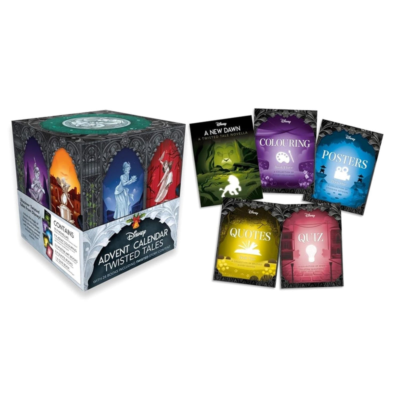 Disney: Advent Calendar Twisted Tales by Walt Disney - The Book Bundle