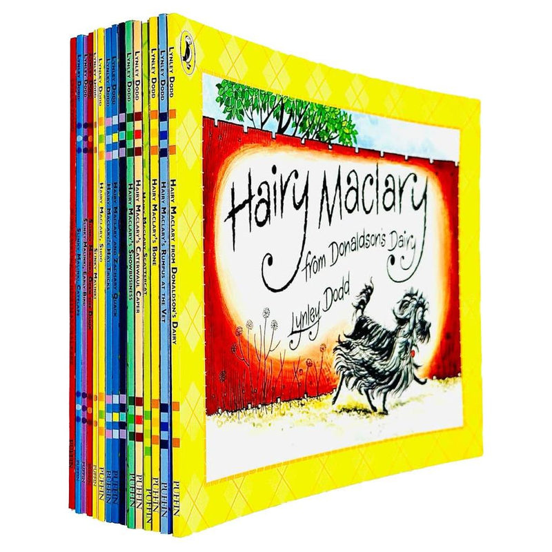Lynley Dodd Hairy Maclary and Friends Series 15 Books Collection Set - The Book Bundle