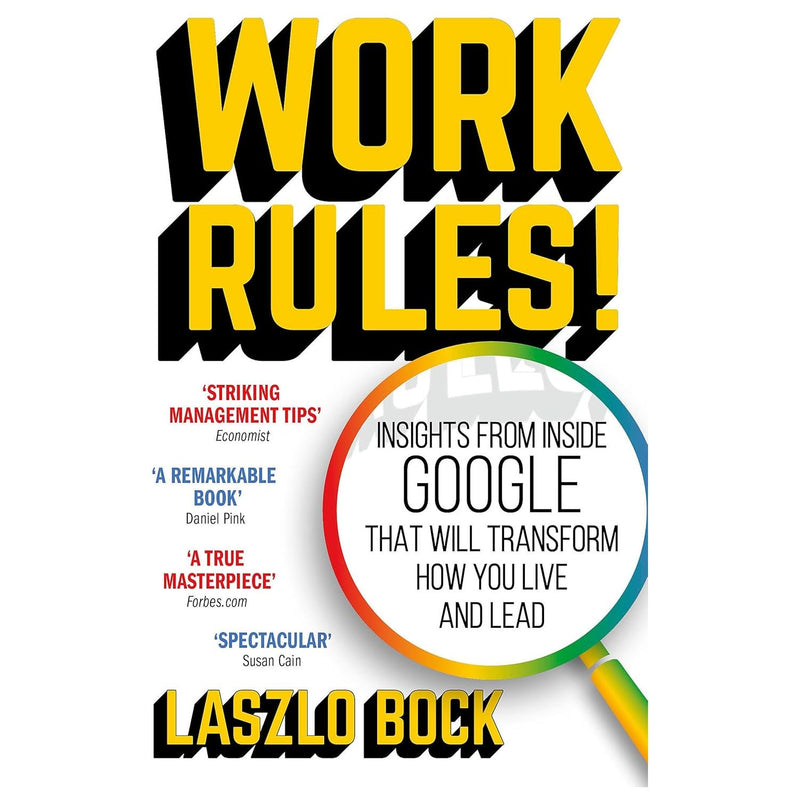 Enhancing Your Leadership Skills,Work Rules 2 Books Collection Set - The Book Bundle