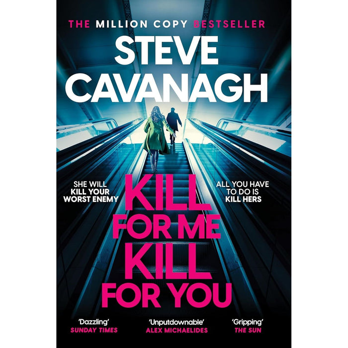 Steve Cavanagh 3 Books Collection Set (Witness 8, The Accomplice, Kill For Me Kill For you) - The Book Bundle