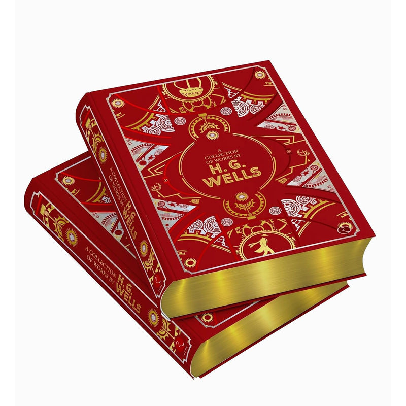 A Collection Of Works By H. G. Wells & The Best of Ernest Hemingwa 2 Books Collection Set - The Book Bundle