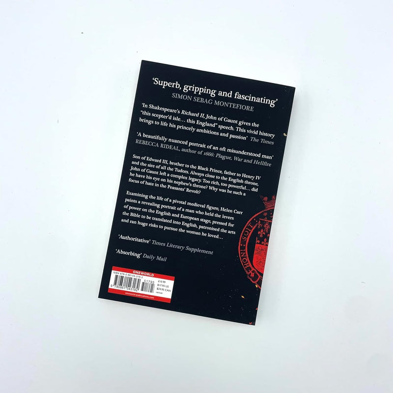 The Red Prince: The Life of John of Gaunt, the Duke of Lancaster by Helen Carr - Non Fiction - Paperback - The Book Bundle