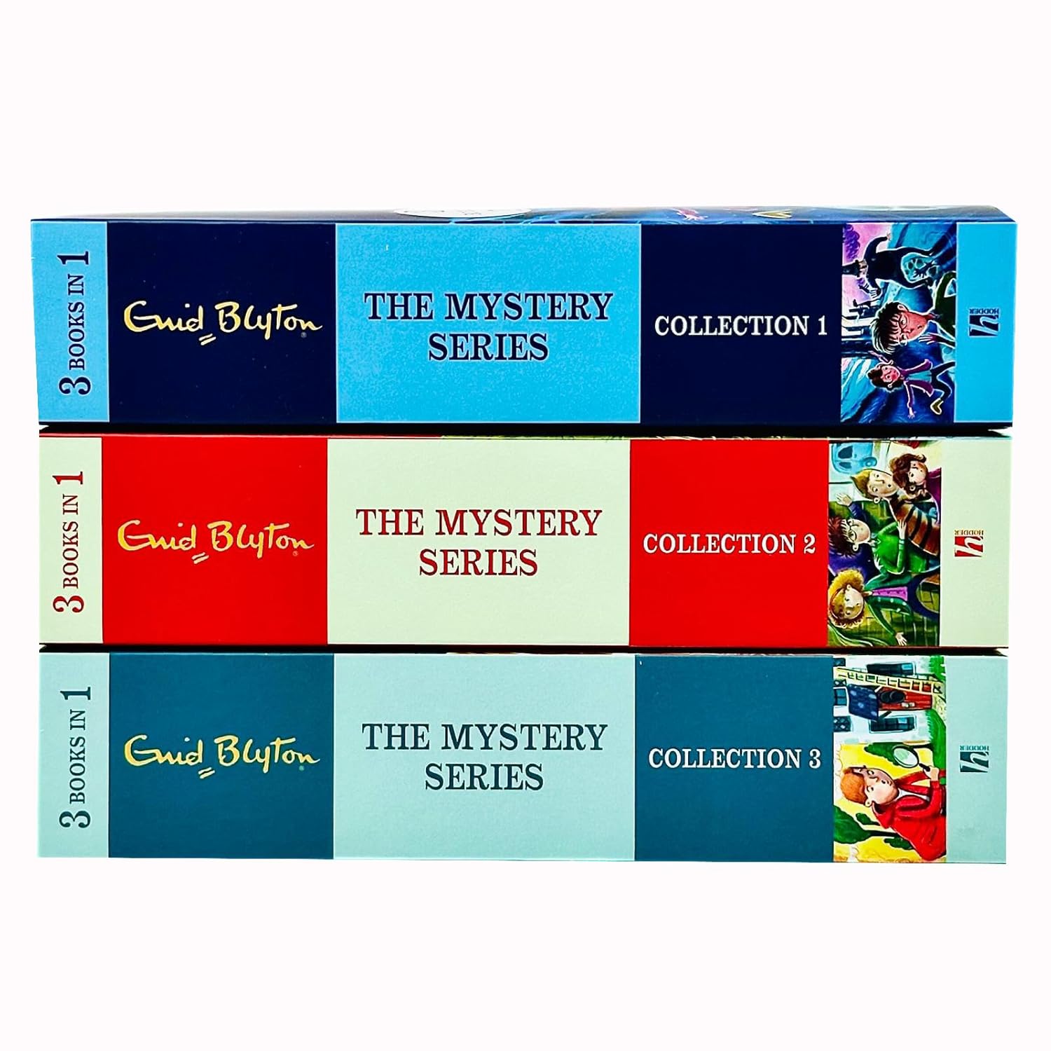 Enid Blyton The Mystery Series Collection 1-3 Books Set 9 Stories