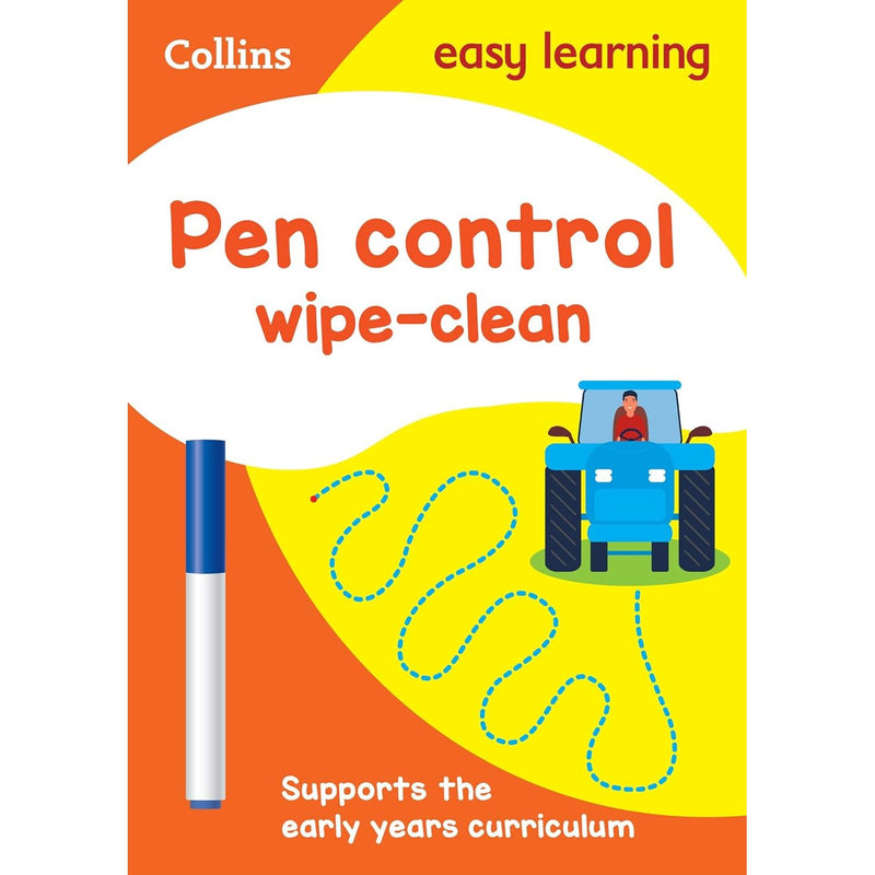 Wipe Clean Preschool Writing And Letter Skills 3 Books Collection Set - Non Fiction - Ages 3–5 - The Book Bundle