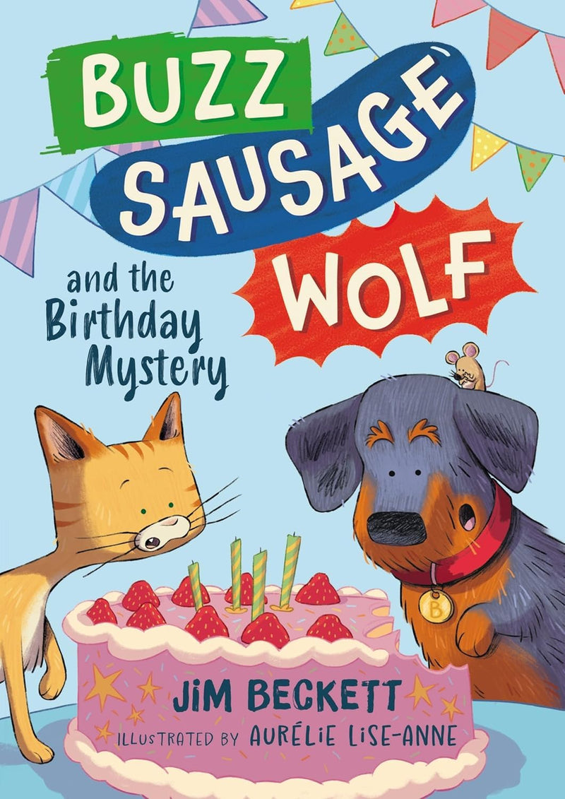 Buzz Sausage Wolf Series 3 Books Collection Set by Jim Beckett, Aurélie Lise-Anne - Fiction - Paperback