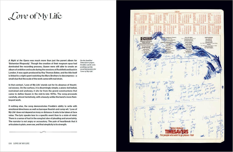 A Life In Lyrics: The Official Creative Legacy Of Freddie Mercury - Non Fiction - Paperback