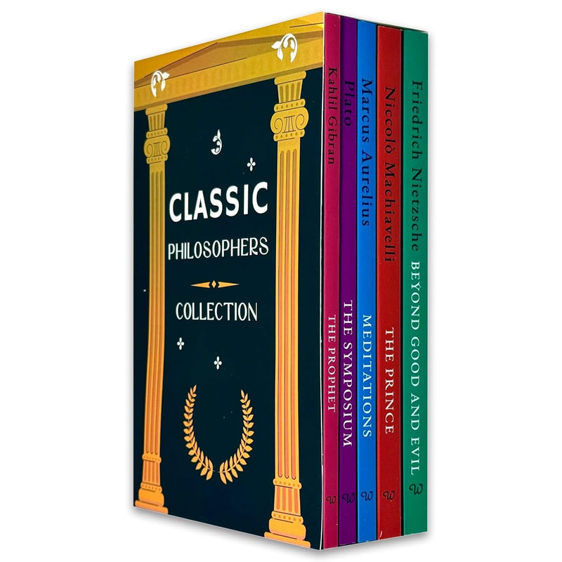 Classic Philosophers Collection 5 Books Box Set Beyond Good And Evil, The Prince, Meditations - Non Fiction - Paperback