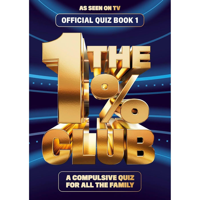 The 1% Club Official Quiz Book 1 & 2 Collection 2 Books Set by BBC Studios
