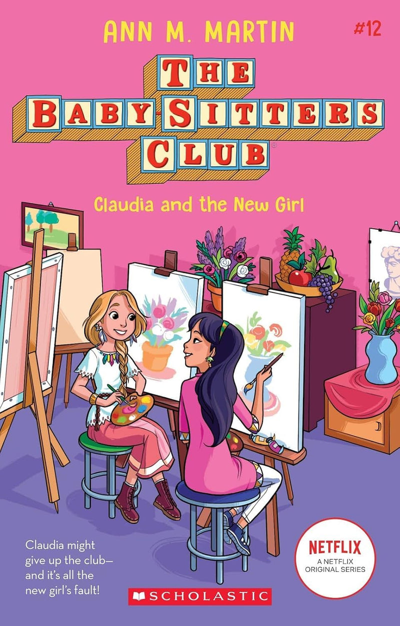 The Baby-Sitters Club 12 Books Collection Set by Ann M. Martin - Fiction - Paperback